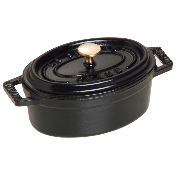STAUB | LA COCOTTE - Mini kookpot - Ø 110mm - Gietijzer - Zwart