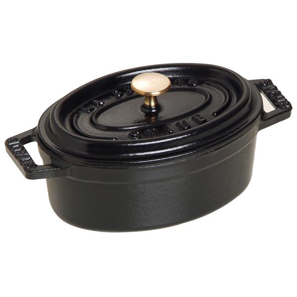 STAUB | LA COCOTTE - Mini kookpot - Ø 110mm - Gietijzer - Zwart
