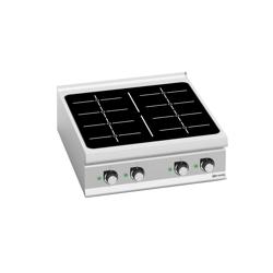 Cucina a induzione - 28 kW - 4 fuochi