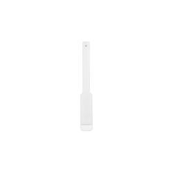 Roerspatel vlak - Polyethyleen - Blad:40x24mm - Lengte:326mm - wit