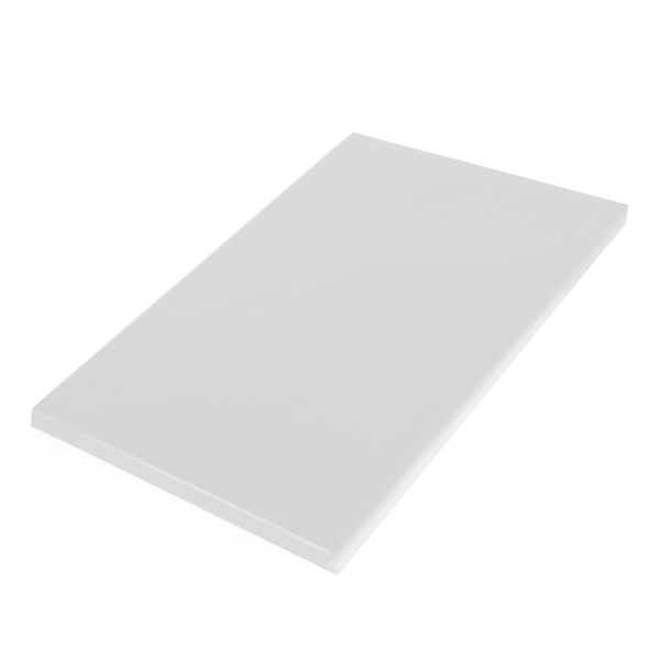 Snijplank - 25 x 40 cm - Dikte 2 cm - Wit