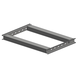 Gas Pizzaugn - 6+6x 34cm (Djup) - Manuell - med mellanram
