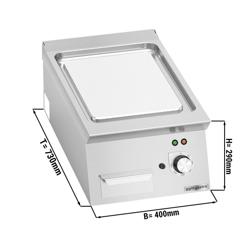 Fry Top Elettrico Professionale - 4,8 kW - Liscio