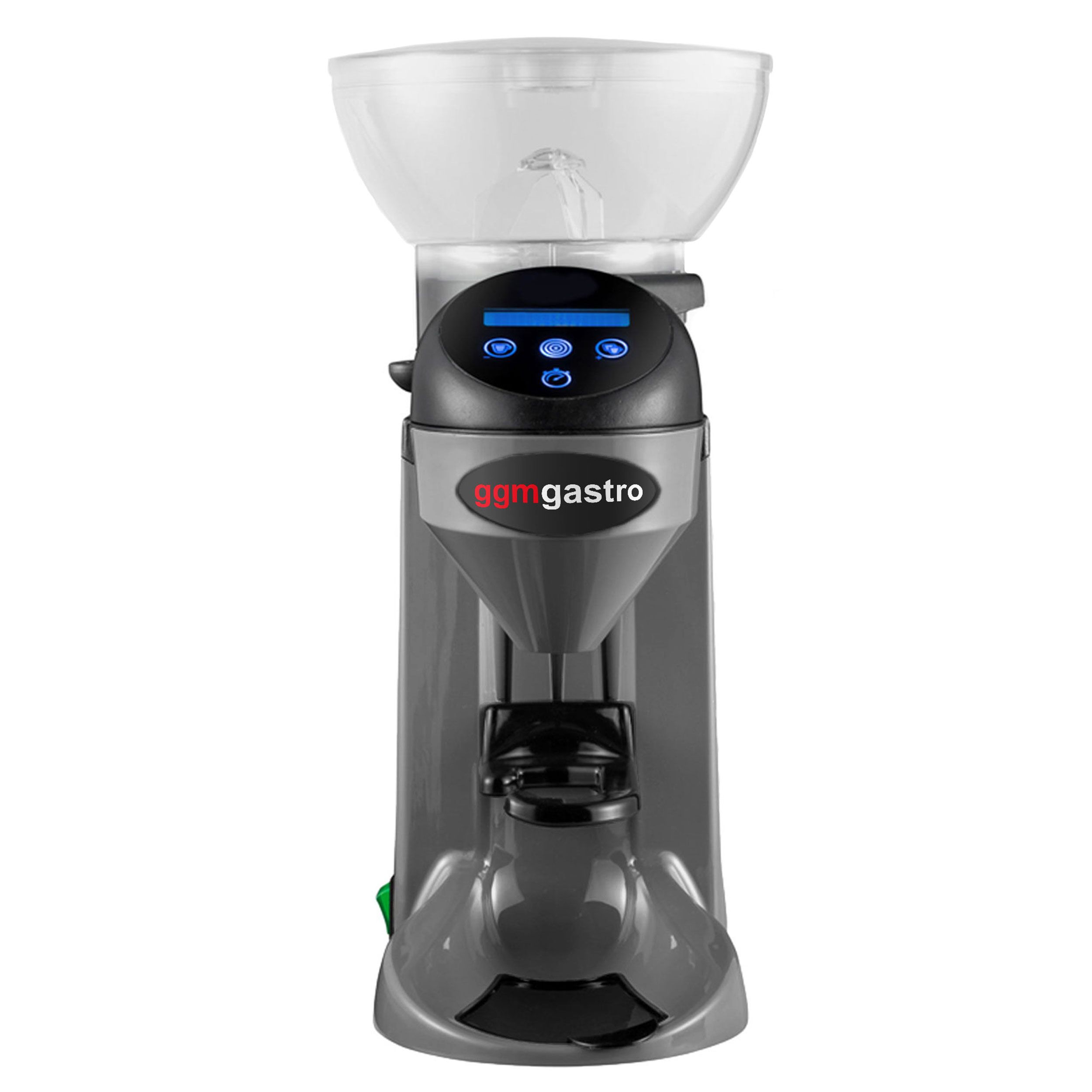 Moulin à café - 1 kg - 77 dB - avec dosage automatique - Gris