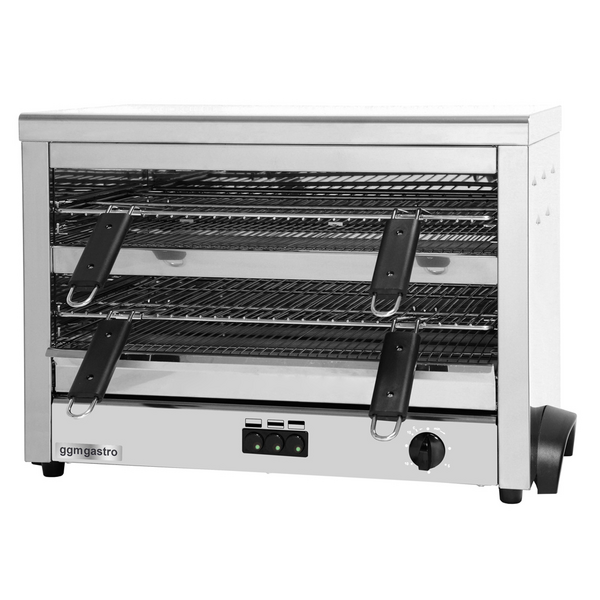 Maxi toaster / Salamander - 4,5 kW - 2 planken