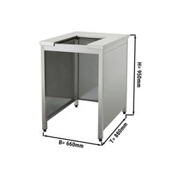 Meuble bas pour portionneur à pâte et arrondisseur de pâte - compatible avec TPP300N, TPP800N