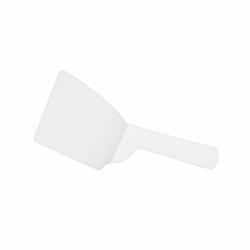 Deegschraper - 237mm - Polyethyleen - Wit - flexibel