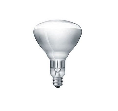 Infraröd glödlampa för värmelampa - E27 - 250 W - passande för WLL & WLRL