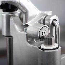 Cortador de legumes elétrico compacto Profissional - 735W - inclui 4 discos (corte e ralar) - Aço inoxidável