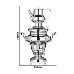 BEEM | Commercial Electric Samovar Tea Urn – 5 litres - 1.8 kW - Stainless steel