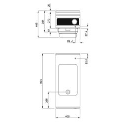 Commercial Electric Bratt Pan - 4.8kW - 11.5L - 400mm - Bflex Digital