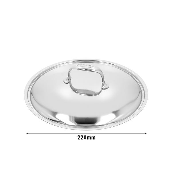 DEMEYERE| Atlantis 7 Lid – Ø 22 cm - Oven Safe - One‑Piece Welded Form Handle