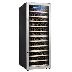 Frigorífico para vinhos - 1 zona climática - 200 litros - máx. 80 garrafas