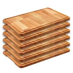 (6 piezas) plato de carne - 35 x 25 cm