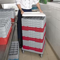 CAMBRO | CAMRACK® - Крышка для корзины - 500x500 мм - Серая