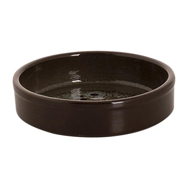 (24 قطع) TURKEY - طبق تاباس للفرن - Ø 100mm - بني / أزرق