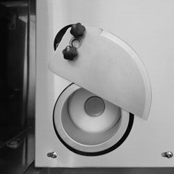 Degdelare - Effekt: 0,46 kW - Degvikt: ~50–300 g - Degkapacitet: 44 l - max. 1 200 bollar/h