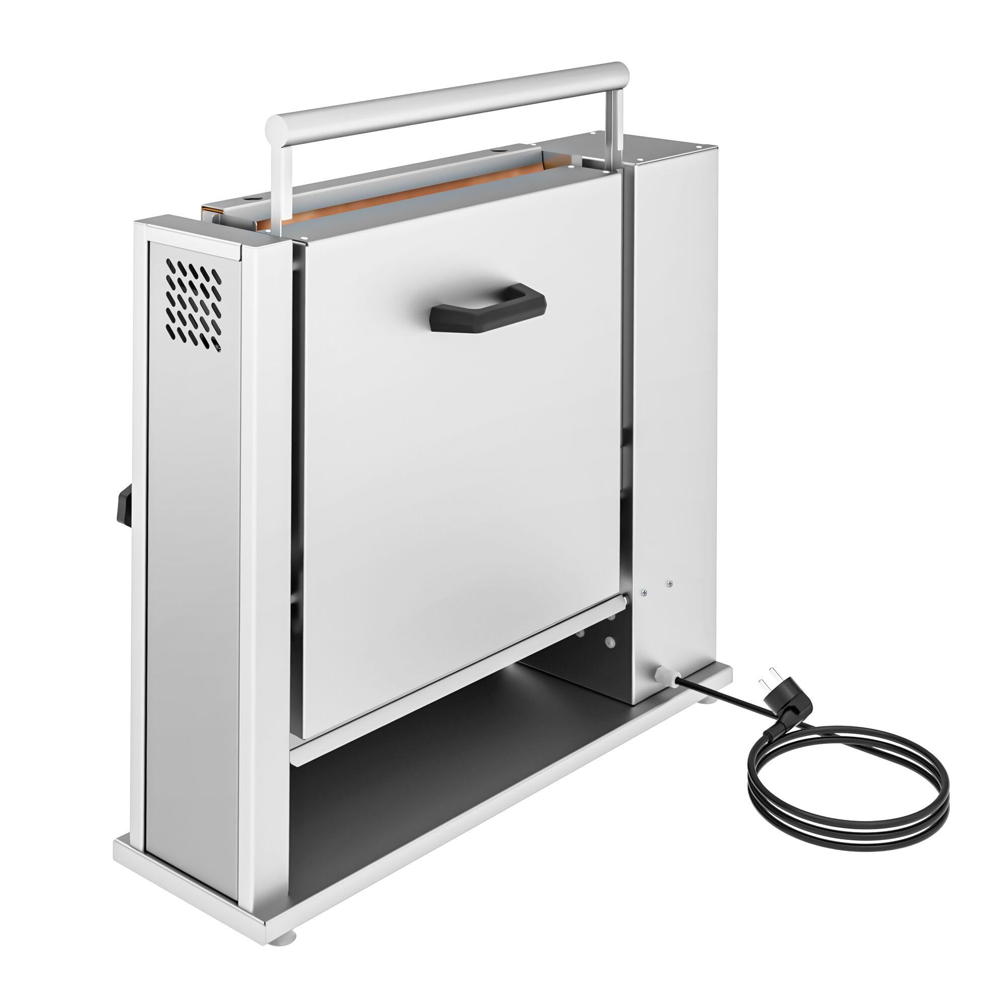 Toaster vertical - Manuel - 2,1 kW - pour pains à burger & hot-dog