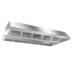 Eiland afzuigkap - plafondmodel - 1200mm - 1200x1300x450mm - 1800m³/u - met labyrintfilters & LED-verlichting