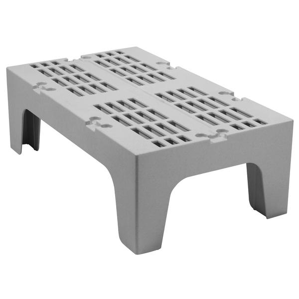 CAMBRO | S Series Heavy-Duty Dunnage Rack – Slotted Surface – 915×533×300 mm – Grey Speckled