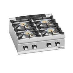 Gasfornuis tafelmodel - Paolo 900 - 800x900mm - 40,0 kW - 4-pits