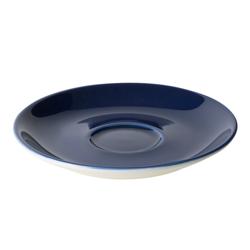 (6 db) BART COLOUR CAFE - Kávéscsésze alj - Ø 13,5 cm - porcelán - Kék