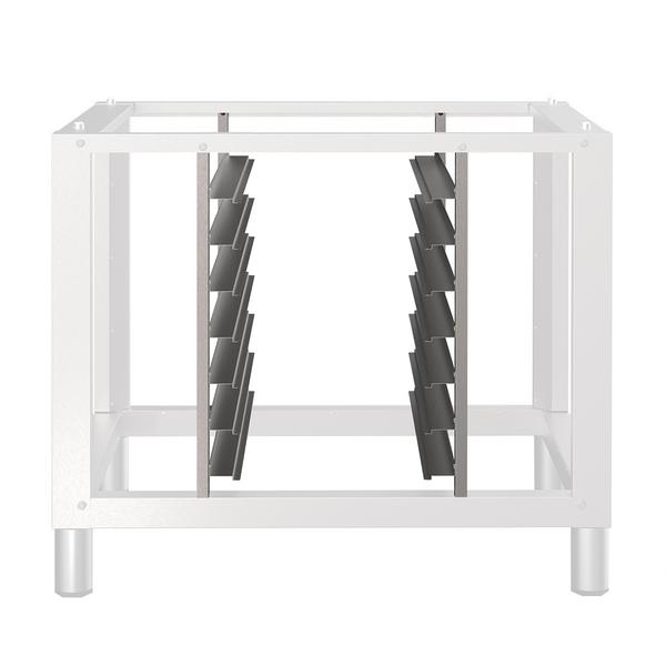 Support de tôle - 930x740x800mm - Inox - GN 1/1 - avec rails pour grille de support, entraxe 80mm - compatible avec BUV80010