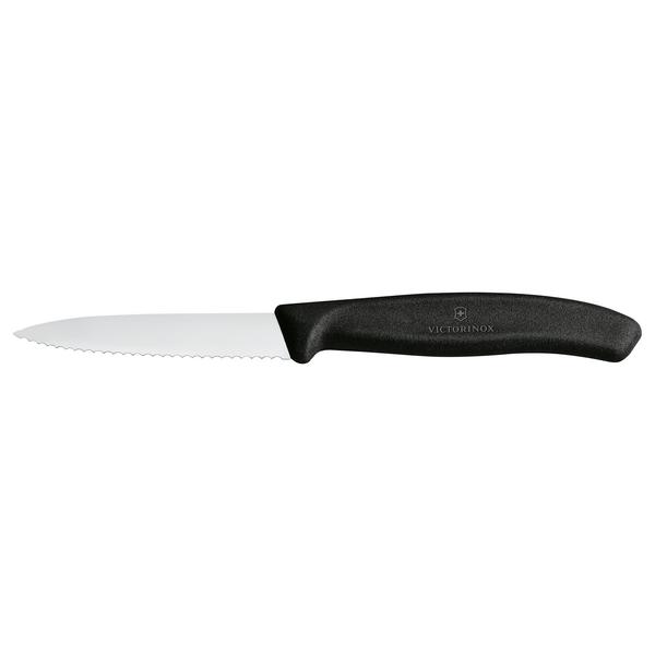 VICTORINOX | SWISS CLASSIC - Gemüsemesser mit Wellenschliff - Klinge: 80mm - 6tlg
