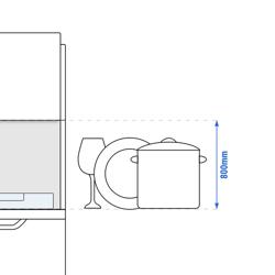Huvdiskmaskin - dubbelmantlad - Touchdisplay - 16,70 kW - med diskmedel-pump