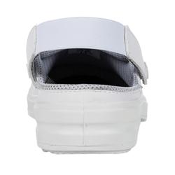 (1 Pair) KARLOWSKY | Oxford Safety Shoe – Steel Toe Cap - Slip-Resistant - White - EU 42