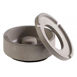 (6 stuks) Windasbak - ELEMENT - Ø 105mm - Beton