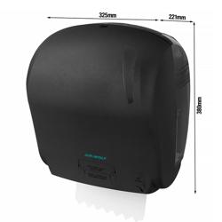 AIR-WOLF | Distribuitor de role de prosoape Autocut - plastic ABS - antracit