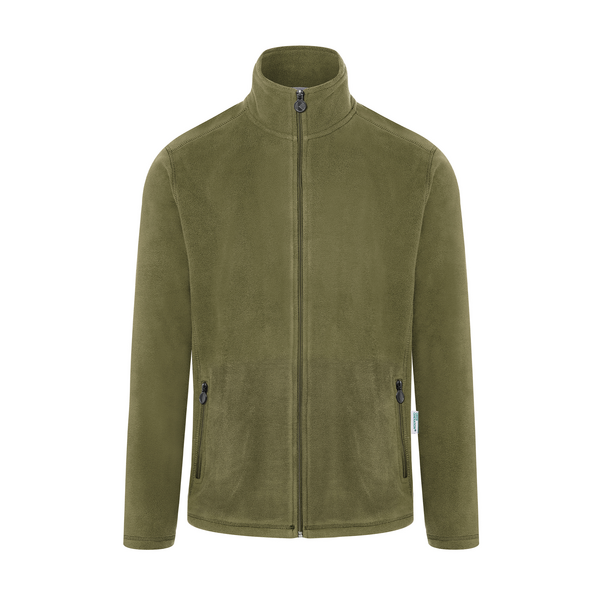 KARLOWSKY | Chaqueta polar para hombre - Verde musgo - Talla: 2XL