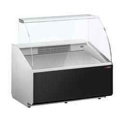 Koeltoonbank - 944x979mm - 200 liter - front zwart