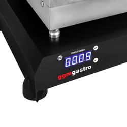 Vohvelirauta - Yksittäinen - Digitaalinen - 1,2 kW - Muoto: 2 brysselin vohvelit
