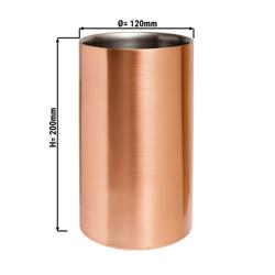 Wijnkoeler - Bar Professional - koper - Ø 120mm - Hoogte:200mm - Koper - voor 1 flessen