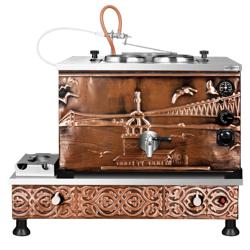 Samovar em cobre - gás e elétrico - 770mm - 22L - Estilo Istambul