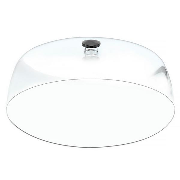Cloche de présentation - Dôme - Polycarbonate - 338x129mm - Hauteur:151mm - rond
