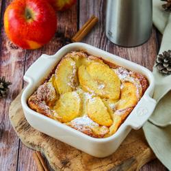 (4 stuks) PEUGEOT | APPOLIA - Keramische ovenschaal - Vierkant - Ecru - 180mm