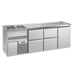 Biertoog Premium PLUS - 2500x700mm - 1 deur & 4 laden