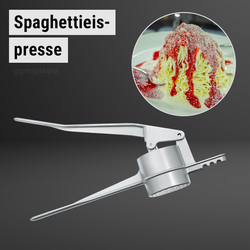 Spaghetti-jäätelöpuristin - Ø 85 mm	