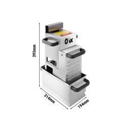 OLIX | M Filtro de aceite para freidoras portátil M - 60 litros/minuto - para freidoras de 20 litros como máximo