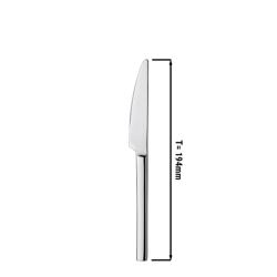 (12 stuks) Dessertmes Giancarlo - 194mm - Hoogglans