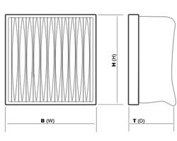 Zakkenfilter F7 - 490x592x380mm