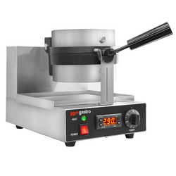 Plancha de gofres - individual - Rotación de 180 °