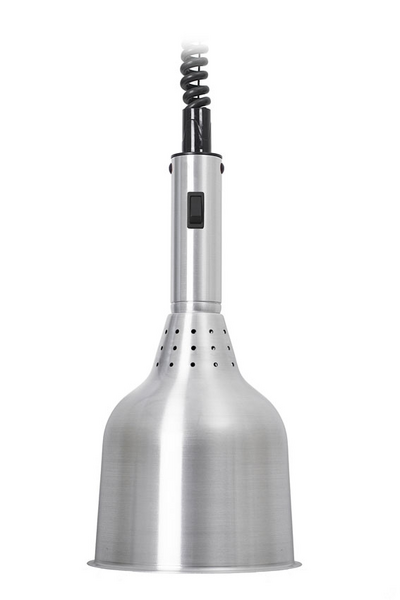 Värmelampa - Ø 180 mm - aluminium