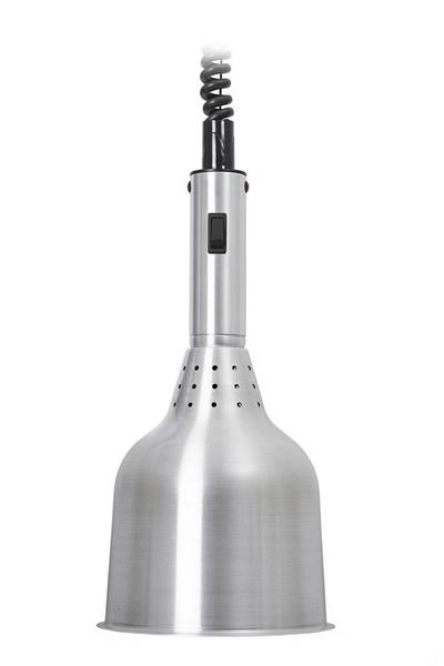 Wärmelampe Infrarot - 250 Watt - Ø 180mm - Aluminium