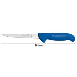 F. DICK | ErgoGrip Boning Knife – 150 mm blade - Deboning, skinning & sinew removal - Blue handle - NSF