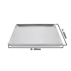 Tabuleiro para linha/buffet em alumínio 480x320mm