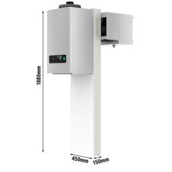 En acier inoxydable Groupe de froid monobloc mural - Monobloc - pour volume max. 5m³ - 550W